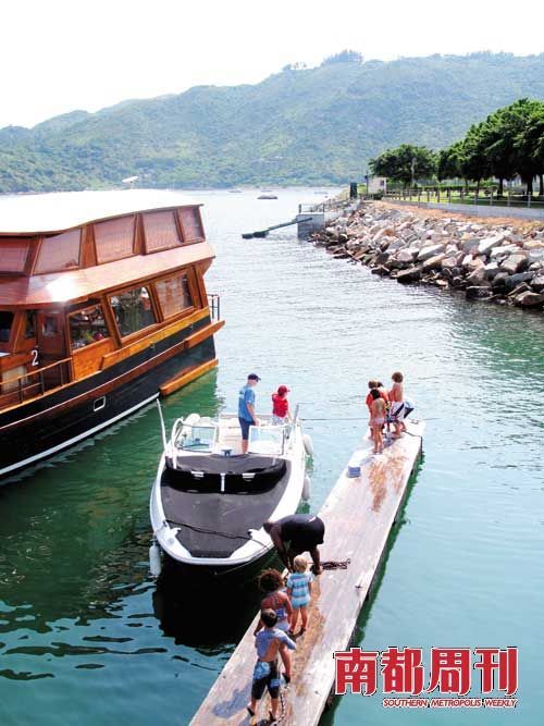 游艇上的家(组图)