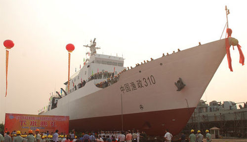 中国计划未来5年内建造30艘海上执法船