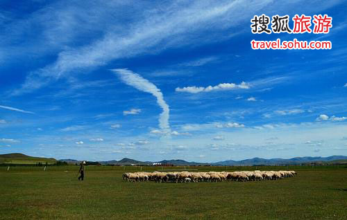 沽源坝上 距离内蒙古最近的草原