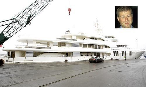 富商们的玩具 世界最贵私人游艇