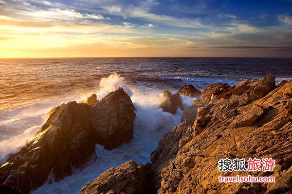 自然与摩登交错的加州