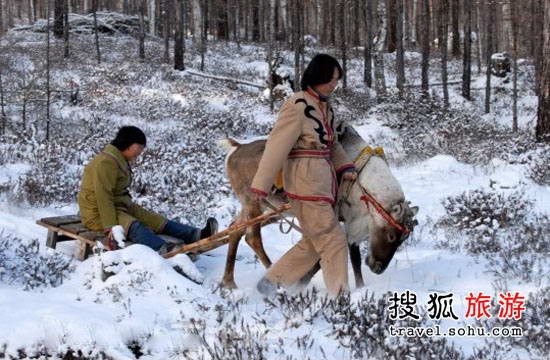 到达目的地 与根河猎民畅饮